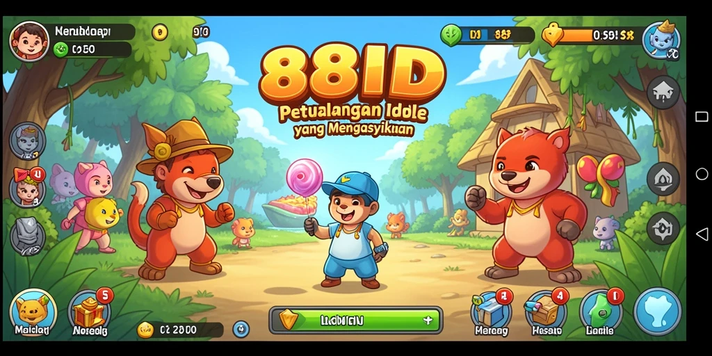 Screenshot gameplay 88ID yang menunjukkan karakter dan strategi beraksi.