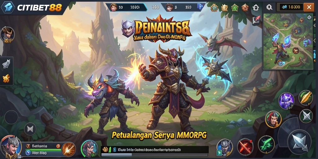 Tampilan gameplay CITIBET88 yang menarik dan memukau.