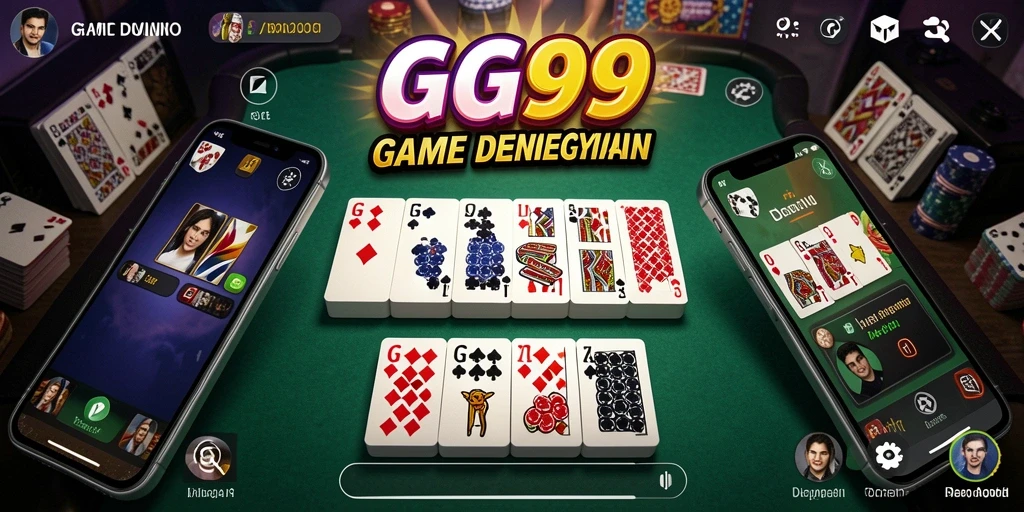 Screenshot gameplay GG99 yang menunjukkan keseruan bermain Domino.