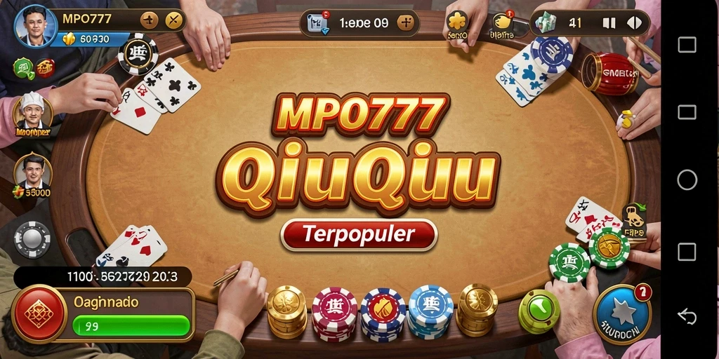 Tampilan gameplay QiuQiu MPO777 yang seru dan menarik.