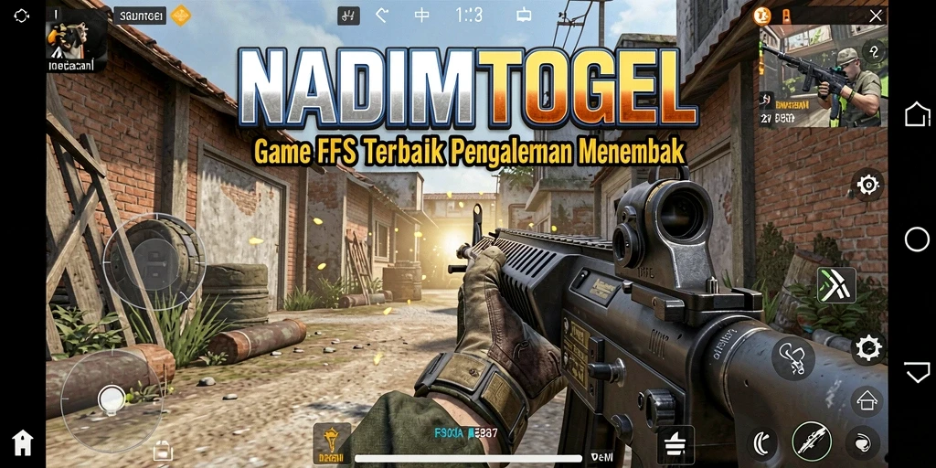Screenshot menampilkan intensitas gameplay dalam <strong>NADIMTOGEL</strong> dengan aksi tembak-menembak yang seru.