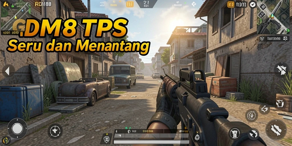 Gameplay RDI88 yang mendebarkan dalam mode TPS.