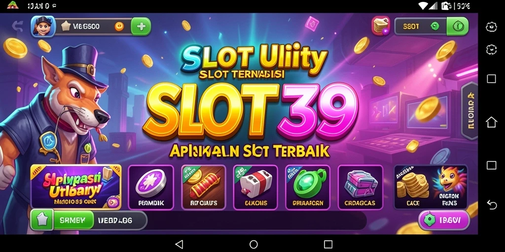 Screenshot utama SLOT39 menampilkan pengalaman bermain slot yang menarik.