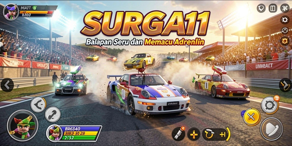 Gambaran gameplay SURGA11 yang seru dan menegangkan.