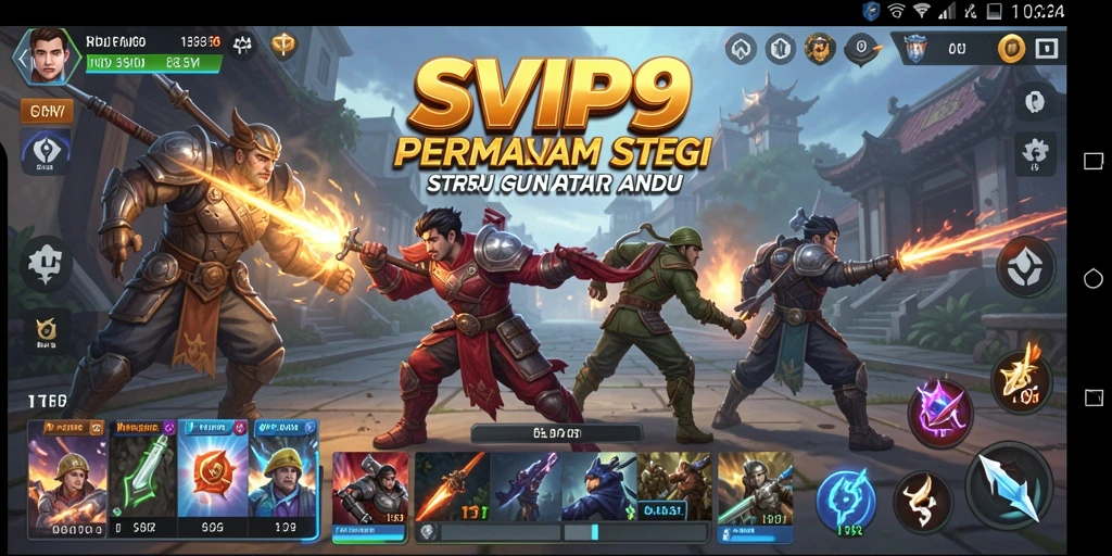 Tampilan gameplay menarik dari SVIP9 yang penuh strategi.