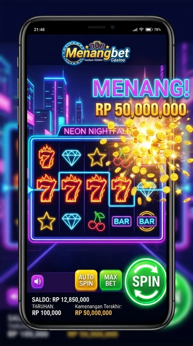 Pengguna sedang mengunduh aplikasi terbaru dari menangbet.